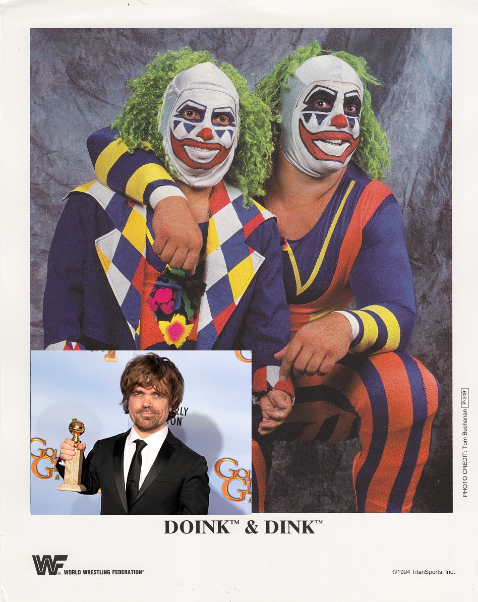back in 1994 peter was known as "dink", from the duo "doink, and dink".