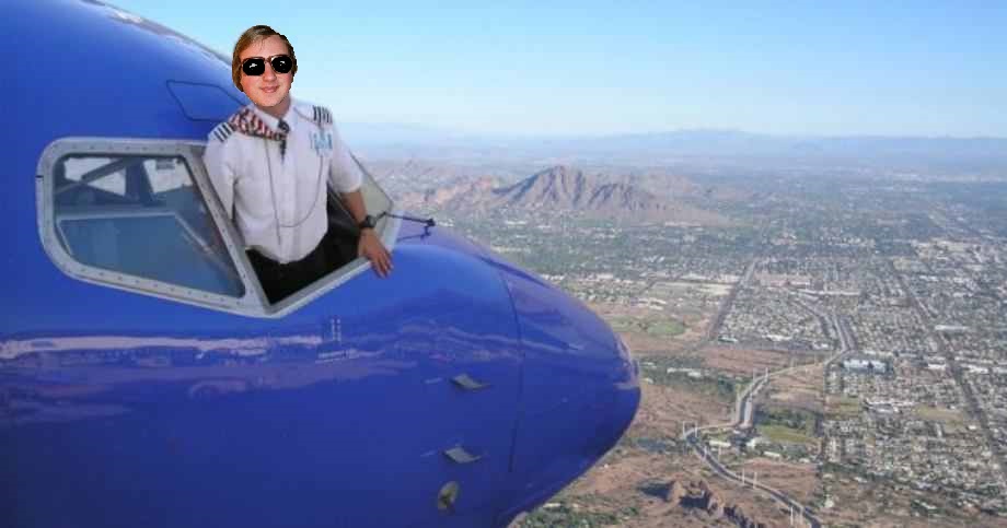 i like to fly planes around the world..