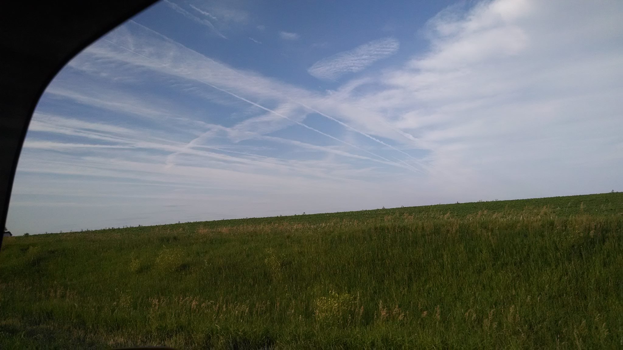 what are they spraying???? the people of america are tired of seeing these planes.   please contact the FBI and ask them about chemtrails.. thank you.. PEACE AND LOVE.