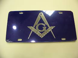 are you tired of getting pulled over?  get this masonic license plate, and it will never happen again.