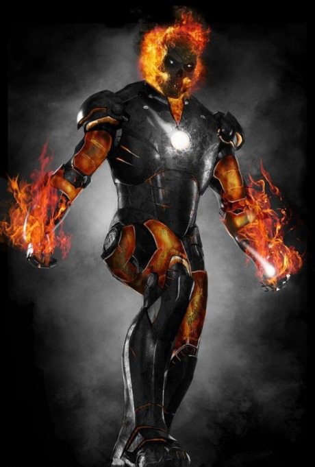 Iron Man Ghost Rider