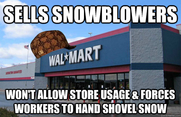 Scumbag Walmart