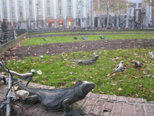 "Iguana Park" in Amsterdam, Netherlands