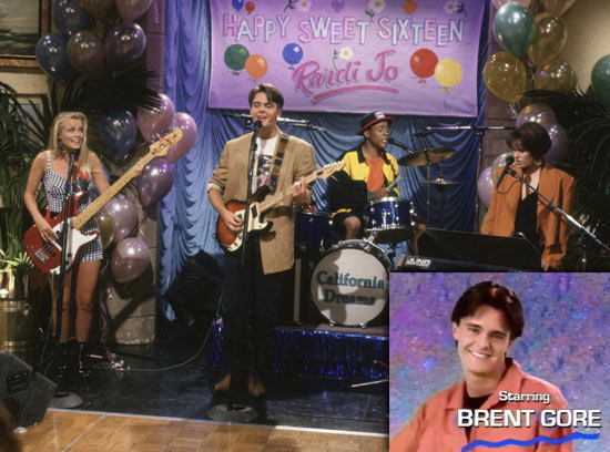 California Dreams (Californian Dreams, with complementary weird, 90s photo of Brent Gore)