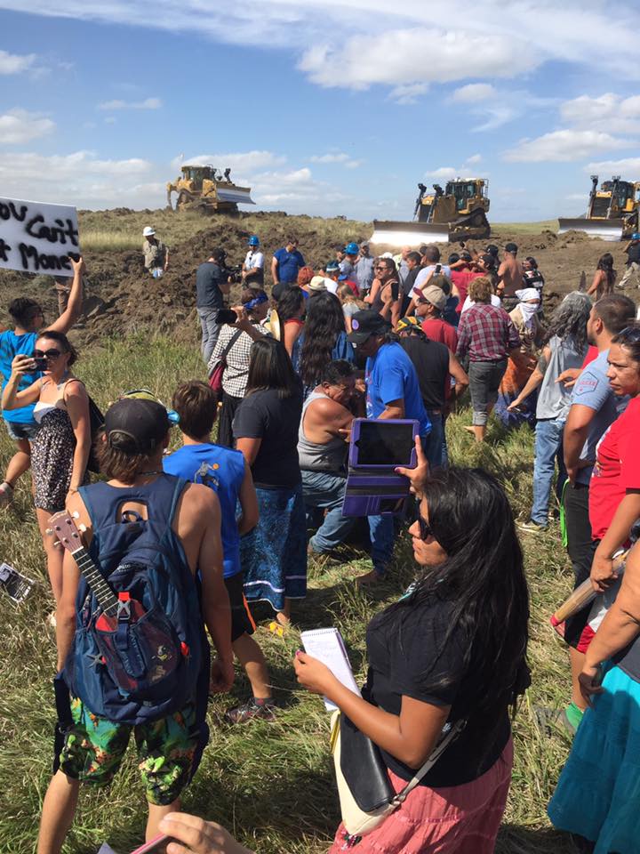 MERCENARIES JUST ATTACKED DAKOTA PIPELINE PROTESTERS WITH DOGS & PEPPER SPRAY