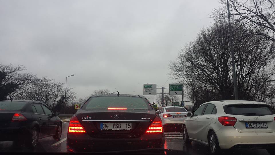 traffic in Istanbul