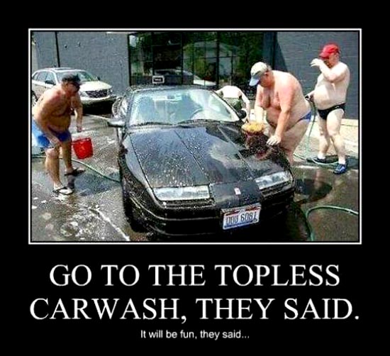 Topless car wash pictures