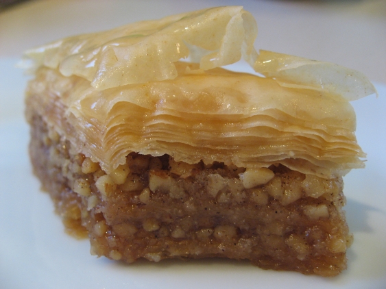 Another recipe for a similar dessert is güllaç, a dessert found in the Turkish cuisine and considered by some as the origin of baklava.