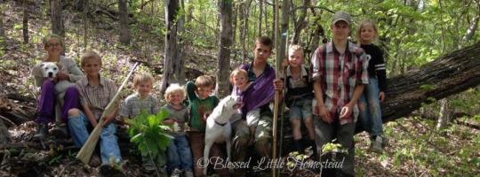 off the grid families - Blessed Little Stomestead