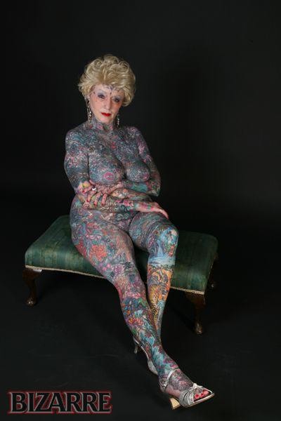 Most tattooed female dies :(