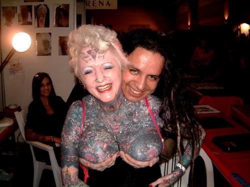 Most tattooed female dies :(