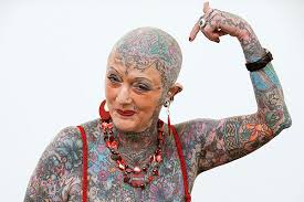 Most tattooed female dies :(