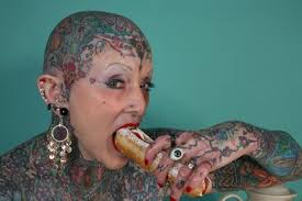 Most tattooed female dies :(