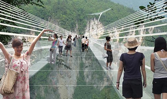China Plans to Open World's Highest Glass Bridge