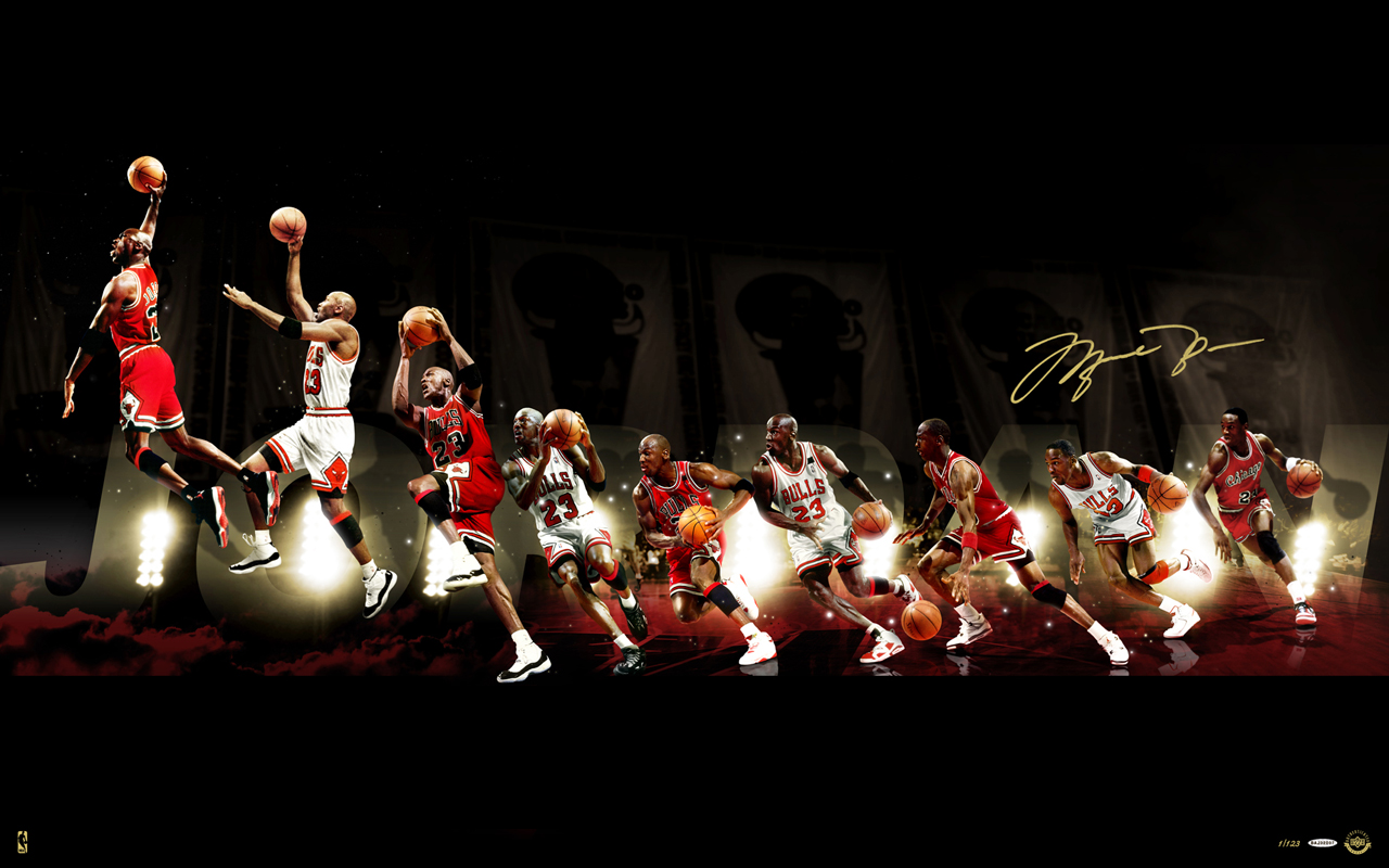 One basketball legend ; Michael Jordan
