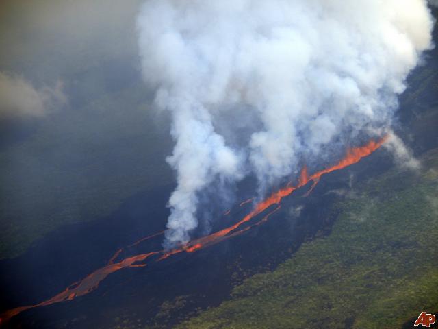 Galapagos volcano erupts for first time in 33 years