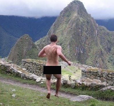 Tourists Keep Going Nude at Historic Monuments