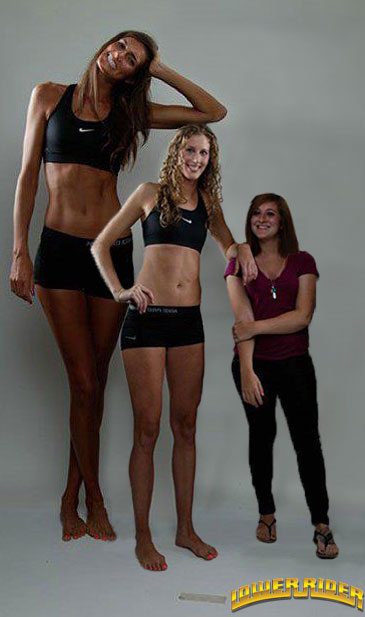 14 Extremely Tall Ladies