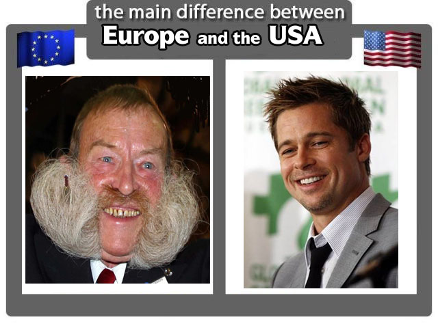 Differences between Europe and the USA