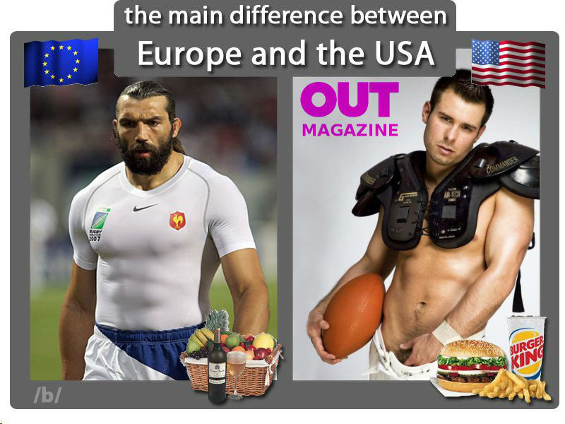 Differences between Europe and the USA