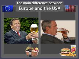 Differences between Europe and the USA