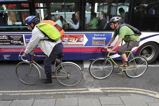 The Highway Code says that cyclists must have white front and red rear lights on their bikes at night. Bikes must also be fitted with a red rear reflector and, if manufactured after 1 October 1985, your bike must also have amber pedal reflectors.