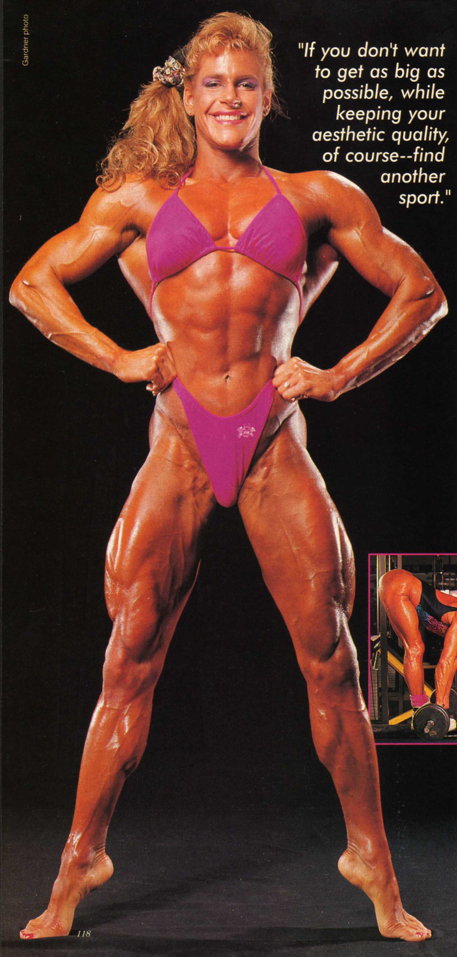 Female Bodybuilders who are sexy and famous