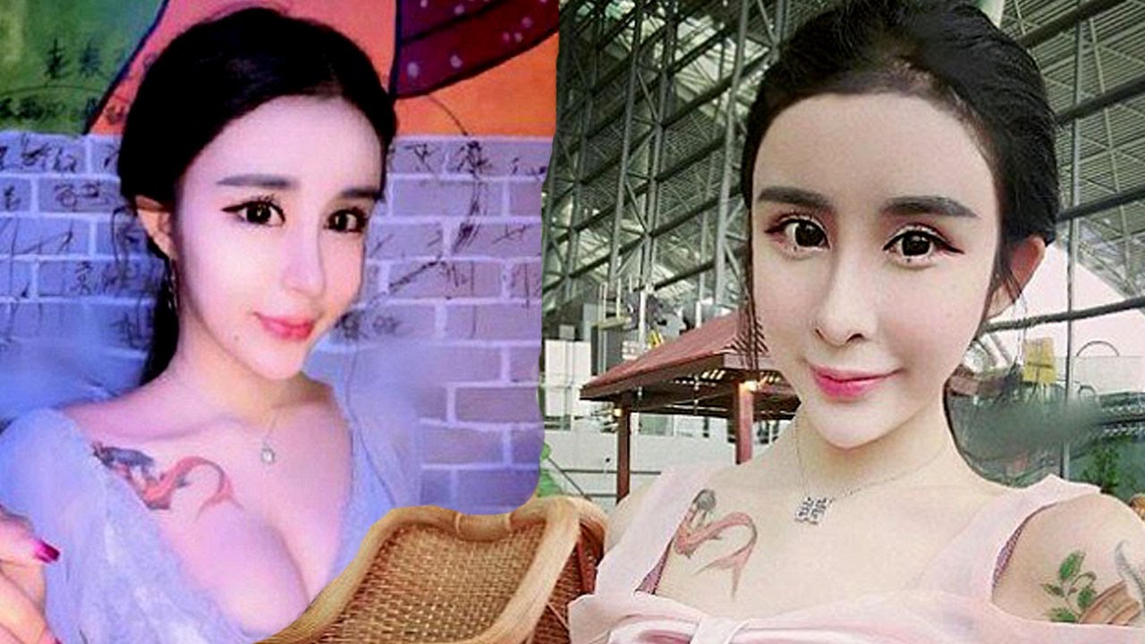 15-year-old Chinese girl who had extreme plastic surgery to look like a doll