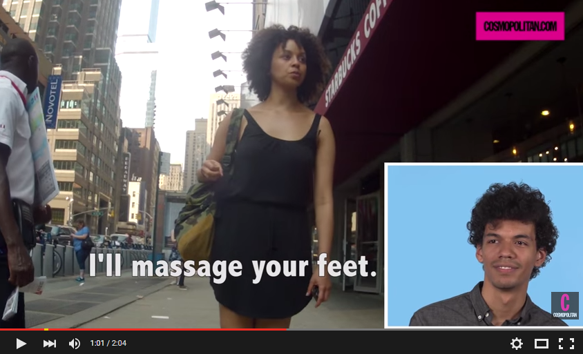 Men Watch Footage Of Their Girlfriends Being Catcalled