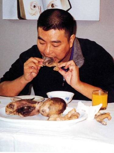 Man Eats Baby
