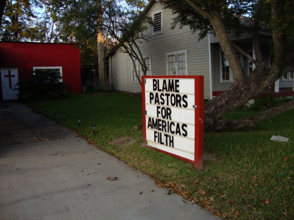 Blame Pastors and Compromising Christians. Time to Repent