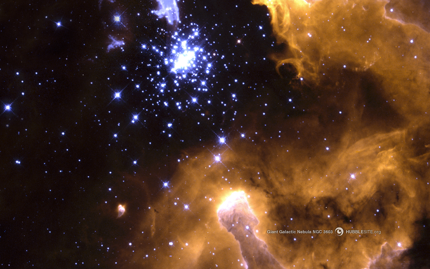 Hubble Telescope Views of Space