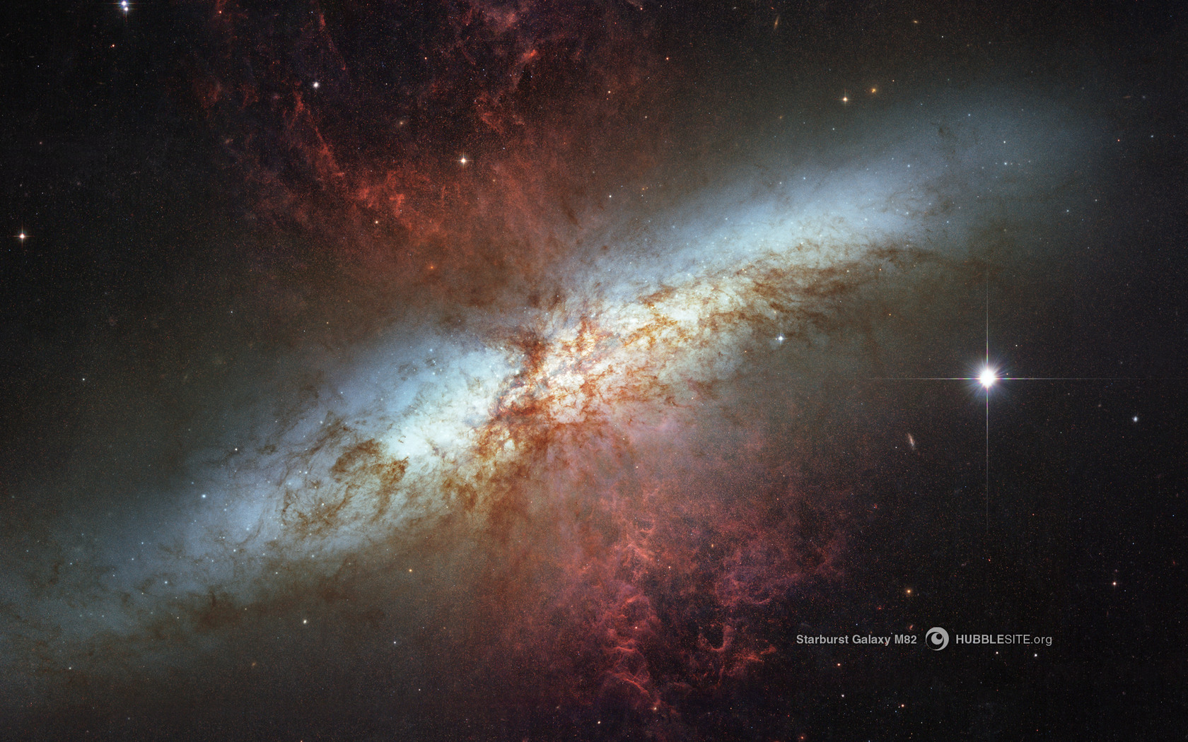 Hubble Telescope Views of Space
