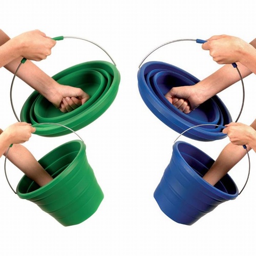 cool product collapsible silicone bucket