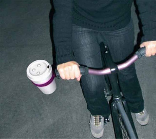 cool product cup holder for handlebars