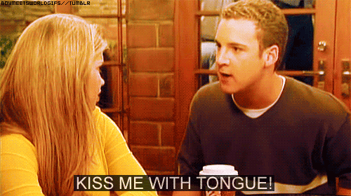 creepy flirting gif - BoymeetsworldgifsTumblr Kiss Me With Tongue!