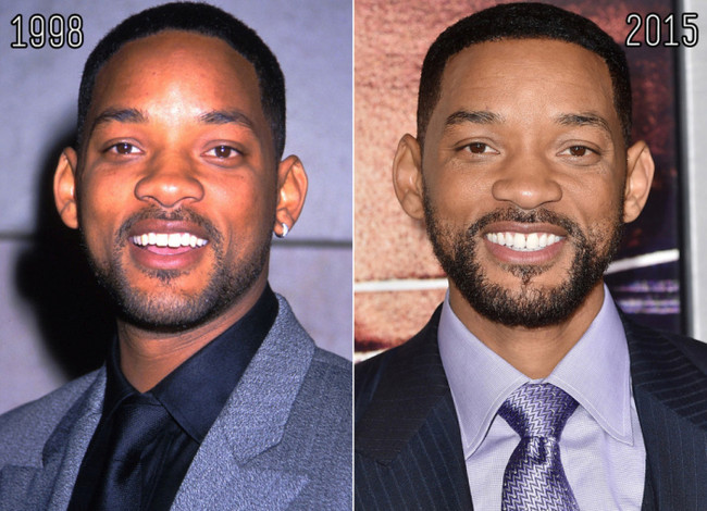 will smith not aging - 1998 2015