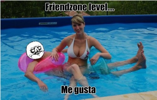 random pic friend zone level - Friendzone level... Me gusta