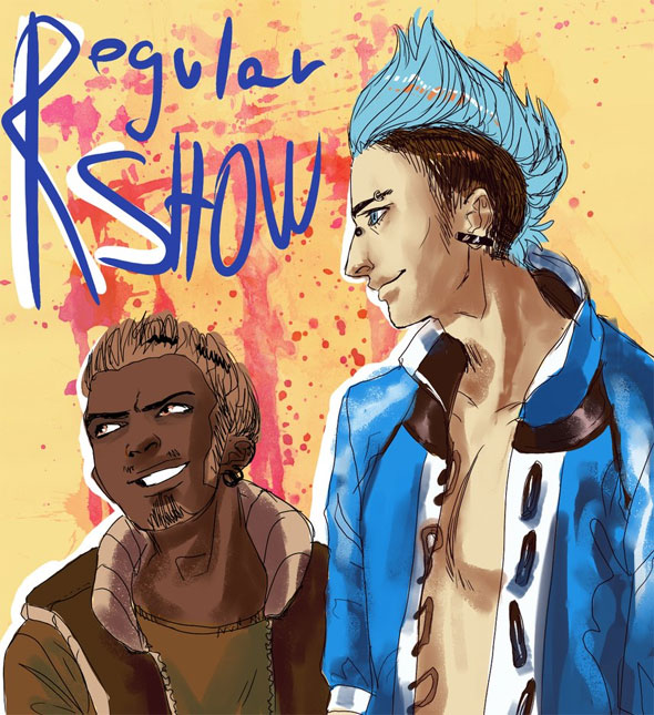 Mordecai and Rigby - Regular Show