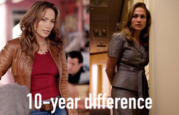 celebrities who doesn t age - 10year difference