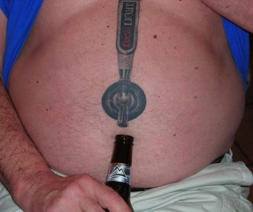 18 Awesome Belly Button Tattoos