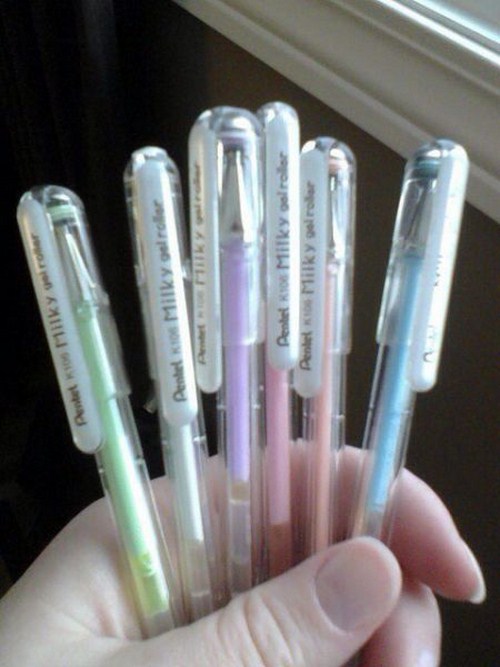 milky pens 90s