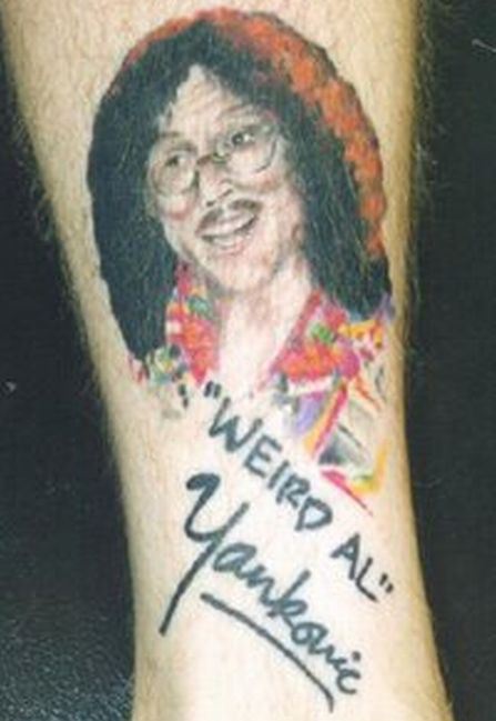 adam duritz tattoo - "Weird Al Yankovic