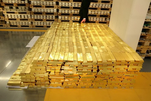 millions of dollars gold
