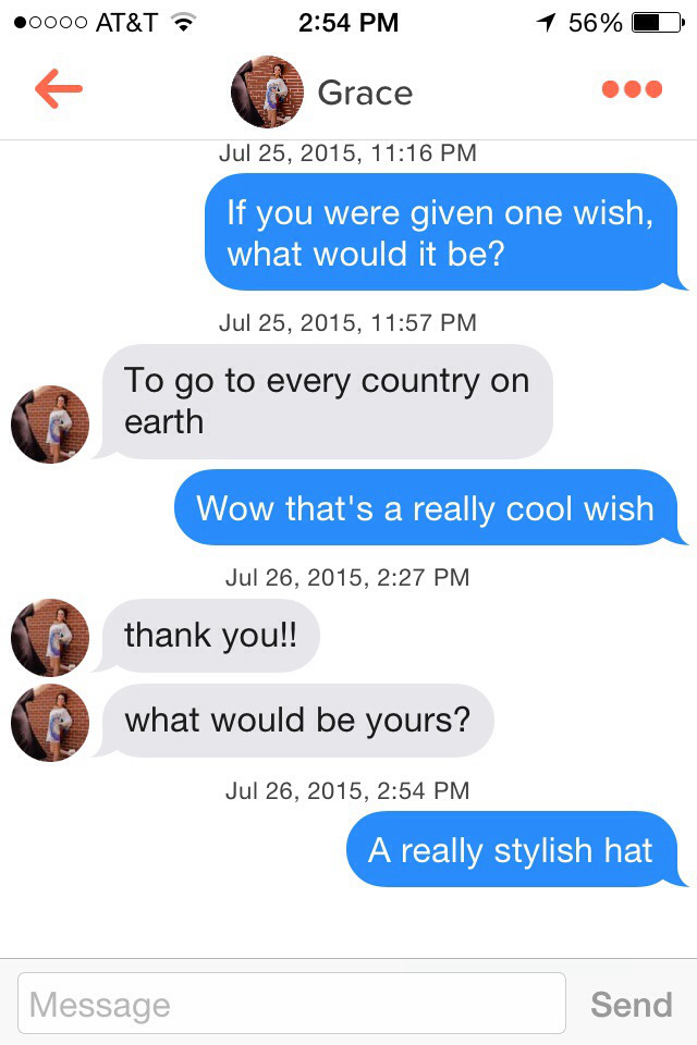 Guy's Unsuccessful Tinder Game is Hilarious