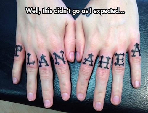 20 Ironically Regretable Tattoos!