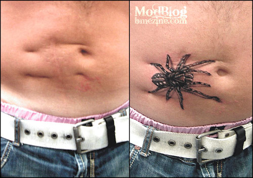 tattoo that incorporates scars - MorBiog bmezine.com