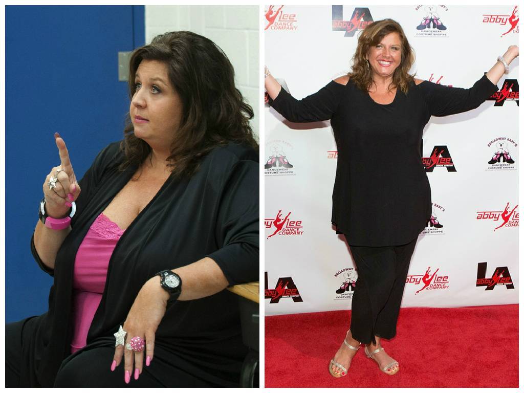 Abby Lee Miller-The Dance Moms star told ET that she lost weight when she was filming down under. "I was taking some medication for thyroid this and that and I had to have the prescription refilled there," she said. "Well, it was the same medication but the pills are different. Our pills here are coated for your stomach and this and that, not there. No matter what I ate I was like sick everywhere."