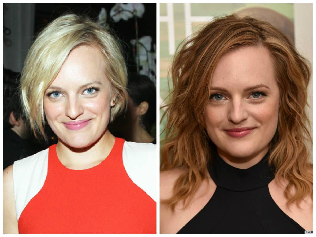 Elizabeth Moss-According to InStyle, Elisabeth Moss went auburn for her role in the The Free World