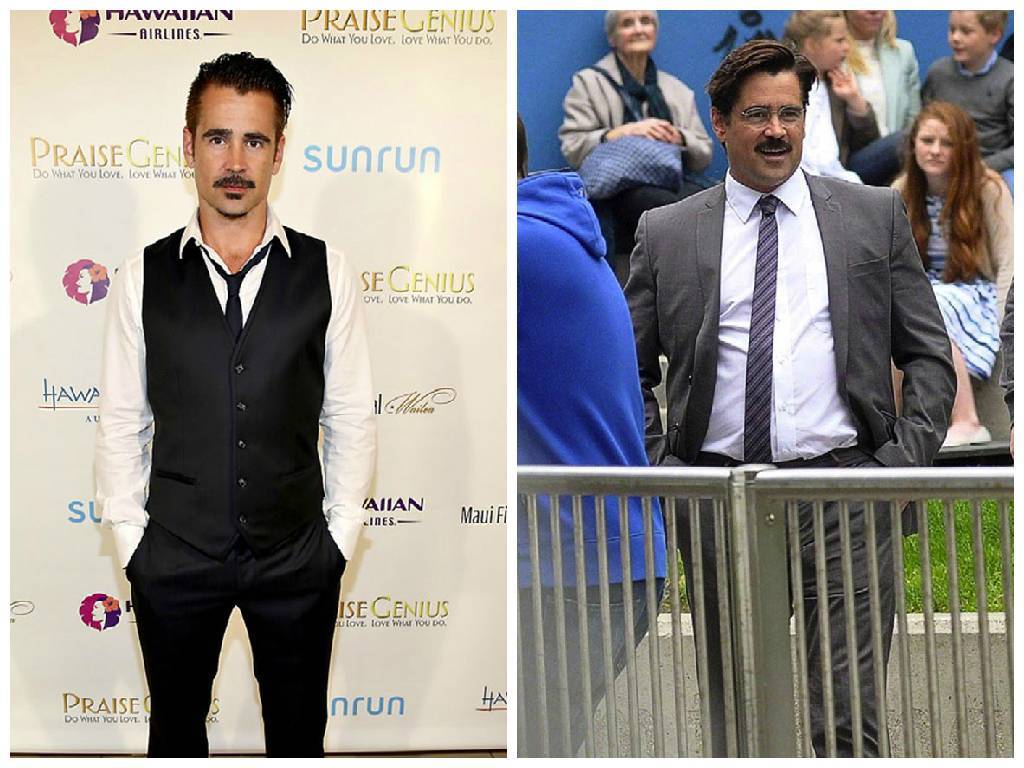 According to Evoke, Colin Farrell slimmed back down after playing roles in True Detective and The Lobster.
